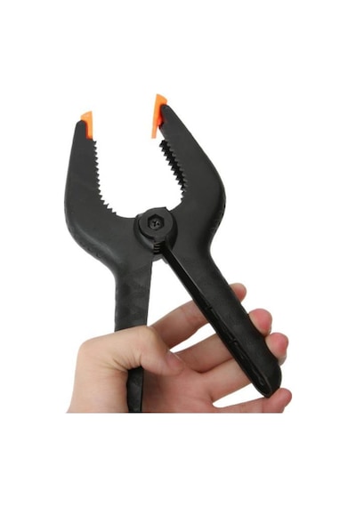 Mandal Tipi 21 CM Yaylı Kıskaç Tahta Perde Tutucu 9 İnç