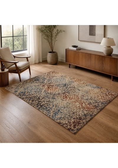 Kartela Halı Elva Halı Kaymaz Taban Makinede Yıkanabilir Halı - 60 X 90 Cm Çok Renkli