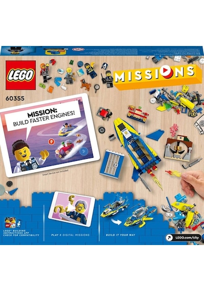 LEGO® City 60355 Su Polisi Dedektif Görevleri 278 Parça