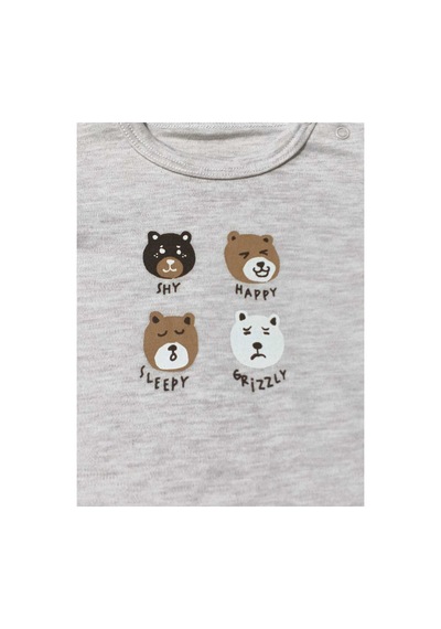 My Baby Kumsal Erkek Bebek Bears Tek Boy Tulum 258 886 Taşrengi Taşrengi
