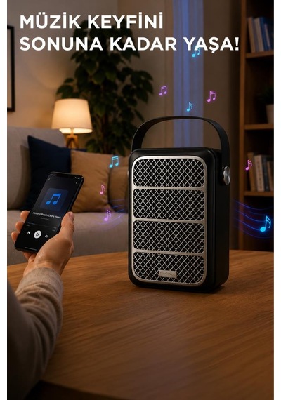 Torima K12 Bluetooth 5.4 Kablosuz Taşınabilir Speaker