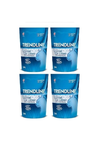 Tozsuz Silika Kedi Kumu 3.6 Lt 4 Adet