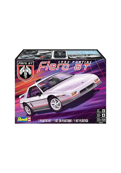 Revell Maket Model Kit Araba 85 Pontiac Fiero Gt 14573