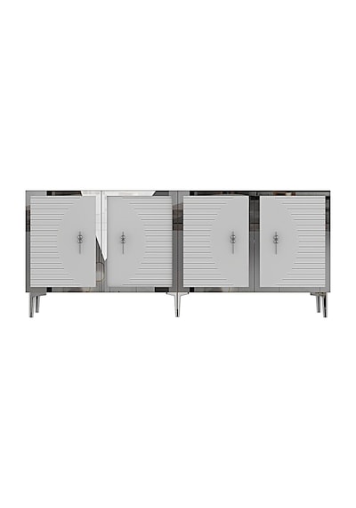 Ka1801dbs Tuna Konsol, Tv Sehpası Safirmeşe-beyaz-sılver 180cm Safirmeşe-beyaz-sılver Ka1801dbs Tuna Konsol, Tv Sehpası Safirmeşe-beyaz-sılver 180cm Safirmeşe-beyaz-sılver