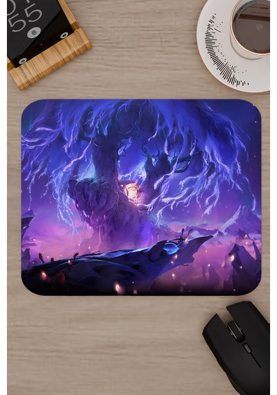 Ori And The Will Of The Wisps Dikişli Kauçuk Oyuncu Mousepad V2 - 22x18 Gaming Mouse Pad