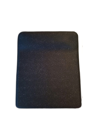 Siyah Kum Desen Bilek Destekli Kaymaz Taban Bilgisayar Notebook Mouse Pad - Bileklikli Mauspad