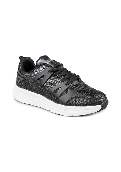Jump 27878 Siyah - Beyaz Kadın Sneaker Günlük Spor Ayakkabı