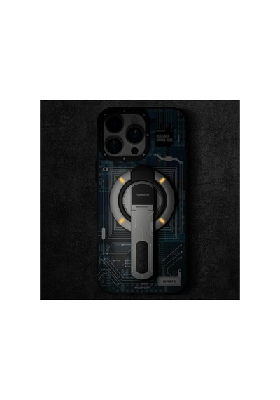 Technology Serisi Telefon Ve Tabletler İçin Magnetik Ring Stand Beyaz