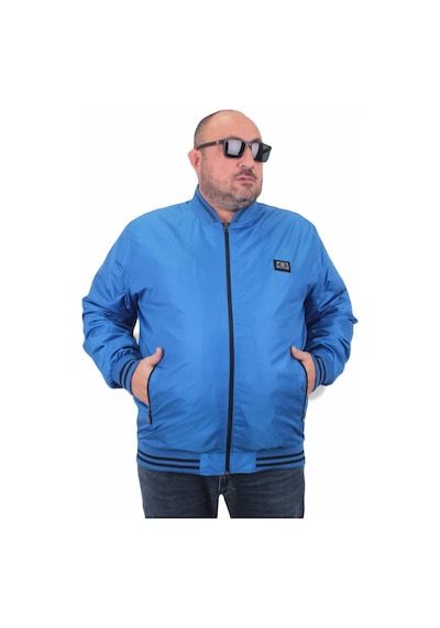 Mocgrande Büyük Beden Basic Pilot Mont 23823 Saks-Saks Saks Mavisi