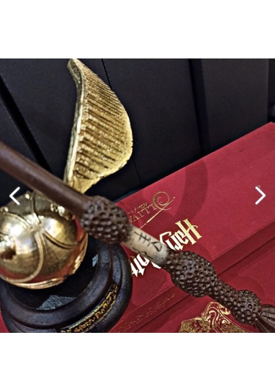Harry Potter Golden Snitch Ve Standlı Dumbledore Mürver Asa Seti