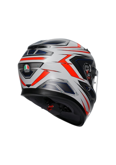 Agv K3 Space Matt - Whıte / Red / Fluo Diğer