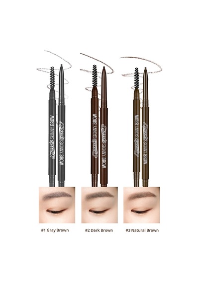 Peripera Speedy Skinny Brow 7 Ash Brown