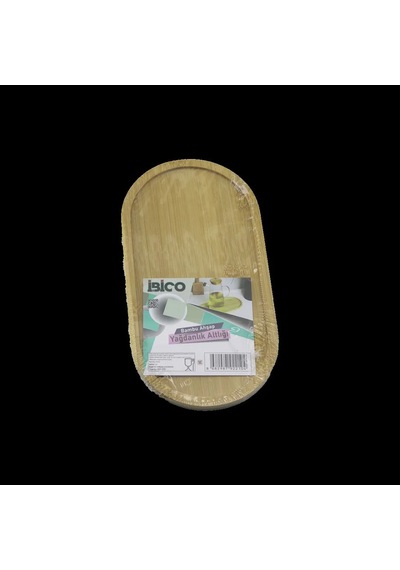 Jenerik Oval Bambu Mini Tepsi - Yağdanlık Altlık 12 X 23.3 X 0.8 Cm Çok Renkli