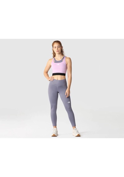 The North Face W Flex High Rise 7/8 Tight Kadın Yüksek Belli Koşu Taytı Nf0A7Zb8N141 Gri