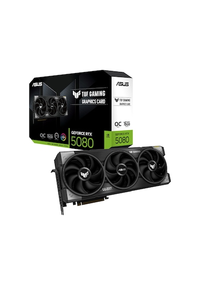 Asus TUF Gaming GeForce RTX 5080 OC TUF-RTX5080-O16G-GAMING 16 GB GDDR7 256 Bit Ekran Kartı