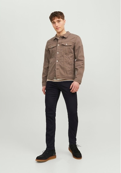 Jack & Jones Glenn 046 Slim Jean 12113450 Black Denim Siyah - Mavi