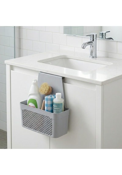 Orret Home Dolap İçi Asılabilir Plastik Organizer Deterjan Sünger Düzenleyici Askı Mutfak Banyo Dolap İçi Düzen Diğer