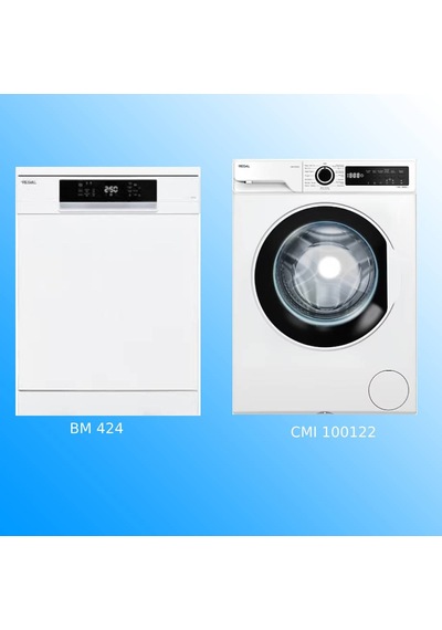 Regal BM 424 - CMI 100122 2 'li Beyaz Eşya Seti