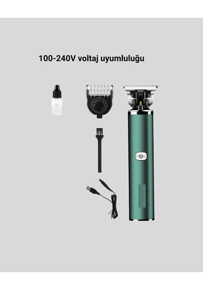 Ceylan Adam 180 Dakika Kullanım Süreli Şarjlı Tıraş Makinesi Hızlı Şarj, Usb Girişli, Yüksek Kapas