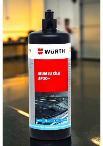 Würth Mumlu Cila Ap30 + Oto Yıkama Süngeri + Cam Sabunu Avantaj Paketi