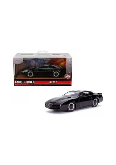 Knight Rider Diecast Model 1/32 Kitt Kara Şimşek 13 Cm