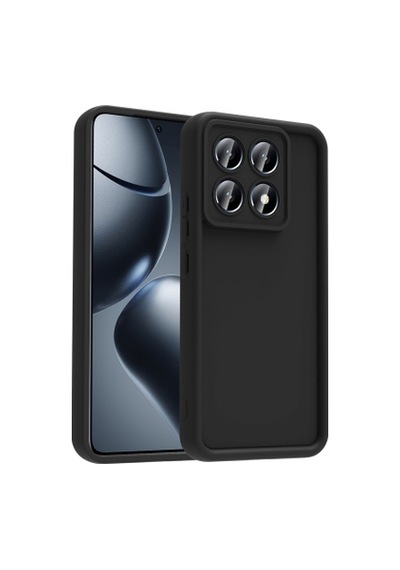 Lexroo Xiaomi 14t Pro Kamera Korumalı Ananas Kılıf - Siyah