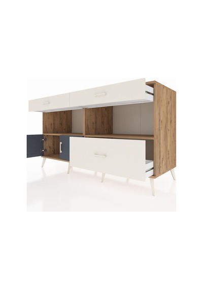 Kronos Konsol 2 Raflı 3 Çekmeceli 2 Kapaklı 176x59x99 Çam-antrasi Çam-antrasit/aytaşı Kronos Konsol 2 Raflı 3 Çekmeceli 2 Kapaklı 176x59x99 Çam-antrasi Çam-antrasit/aytaşı