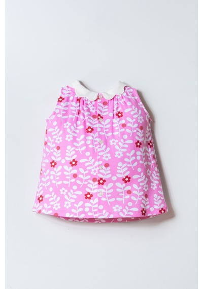 U.s. Polo Assn. Kız Bebek Pembe Elbise 5274-50124 Pembe