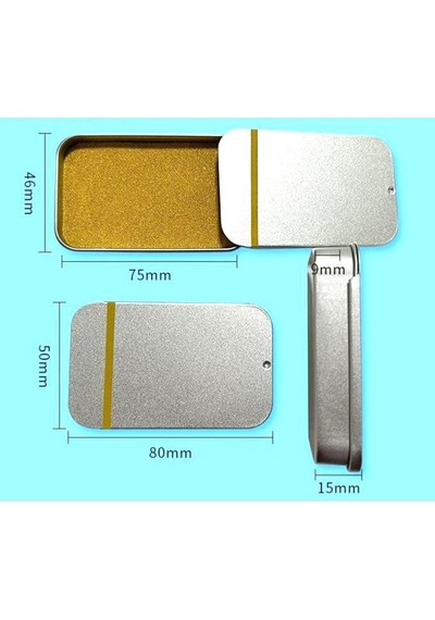 Gold Mürekkepli Baskı Pedi Istampa Ofis Boyu 80 50mm Su Bazlı Karışık