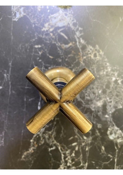 İsaoğlu Yapı Premium Antik Gold Taharet Musluğu Gold Altın