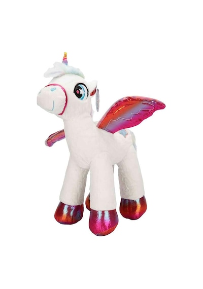 1004742 Peluş Kanatlı 42cm Beyaz