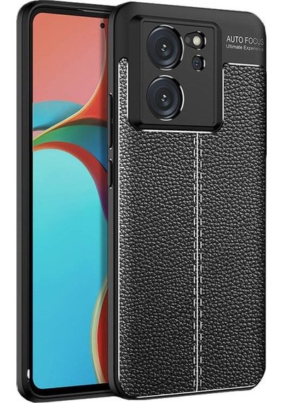 Apsuwa Xiaomi Mi 13t 13t Pro Kılıf Niss Deri Dokulu Silikon