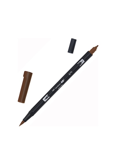 Tombow Dual Brush Pen Brown  879