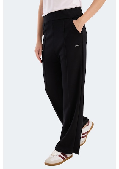 Slazenger Vılle Czg Kadın Bol Paça Siyah Eşofman Altı Siyah