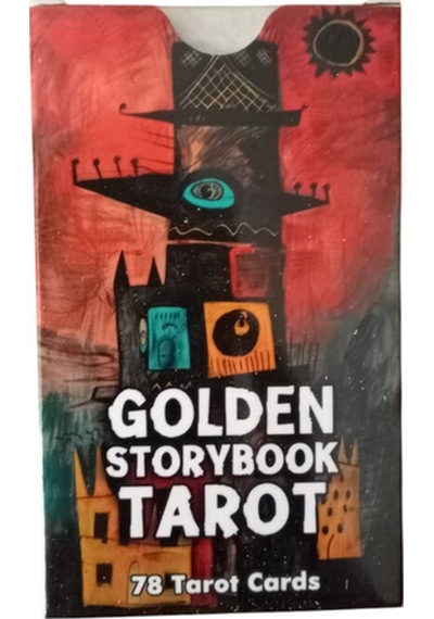 English Tarot 78 Cards İngilizce Tarot Kartı - Golden Storybook Tarot