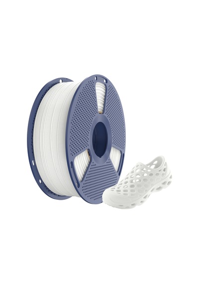 Sunlu Beyaz Tpu 95a Esnek Filament - 1.75mm - 1 Kg