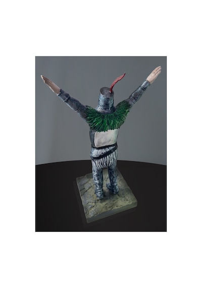Eselya3d Dark Souls Figür, Solaire Of Astora Heykeli, Souls Fan, 20cm, Fanart