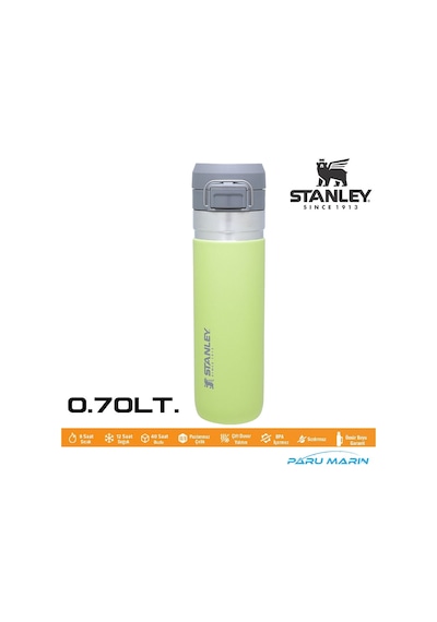 Stanley The Quick Flip Paslanmaz Çelik Termos 0.70 LT Açık Yeşil Çok Renkli