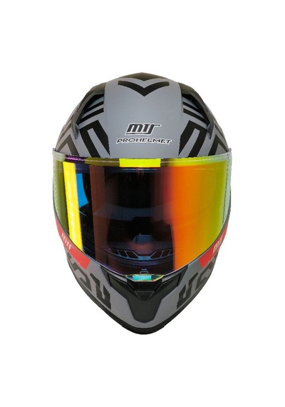 M910 Mat Bee Motosiklet Kaskı Spoiler Mod Güneş Vizörlü Full Face Kask Çok Renkli