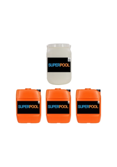 SPP Superpool 4'lü Havuz Bakım Kimyasal Seti 25 KG