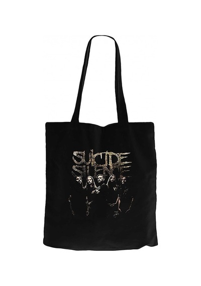 Suicide Silence 2017 Album Siyah Kanvas Bez Çanta Siyah