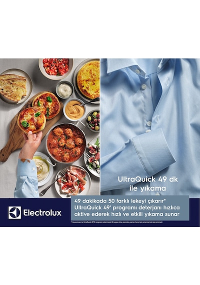 Electrolux EW8FG5602CDT UltraCare 800 1600 Devir 11 KG Çamaşır Makinesi