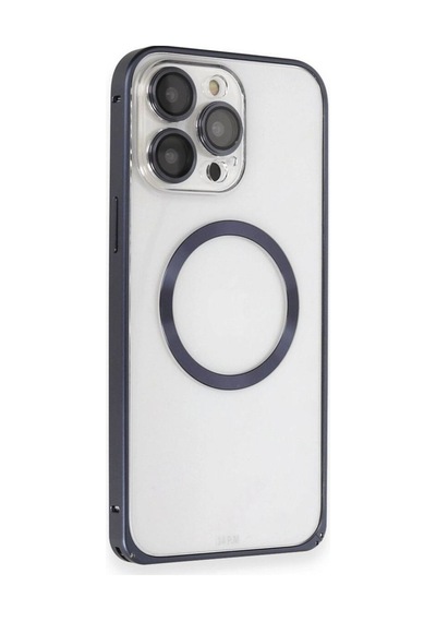 Joko Apple İphone 15 Pro Max Kılıf Metal Bumper Magneticsafe Kapak