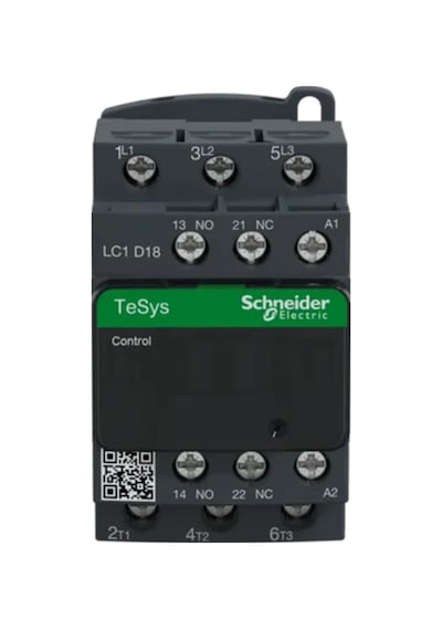 Schneider Electric Tesys D Lc1D18M7 1Na+1Nk 7.5Kw 3P 18A 220Vac Güç Kontaktörü