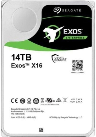 Seagate Exos 3.5 14tb 7200 512e/4kn St14000nm001g