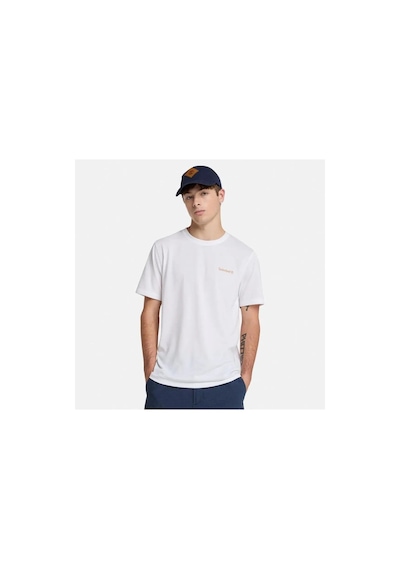 Timberland Quick-dry Short Sleeve Tee Erkek T-shirt-32671 Beyaz