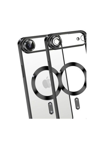 Apple Apple Uyumlu iPhone 17 Air Kross Magneticsafe Kapak - Siyah