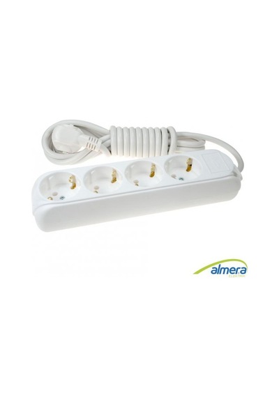 Almera 4lü 3mt Topraklı Priz