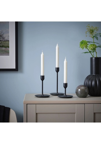 Ikea Nejlıksyren 20'li Şamdan Mumu 2,2 X 19 Cm Beyaz