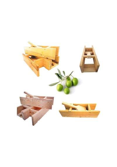 Ev Tipi Ahşap Zeytin Kırma Makinası Aleti 4 Adet